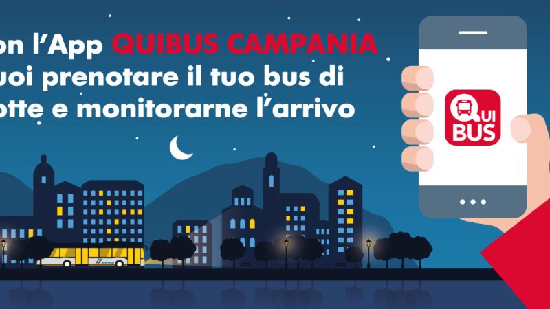 Campania: FS, Quibus, app prenotazione bus