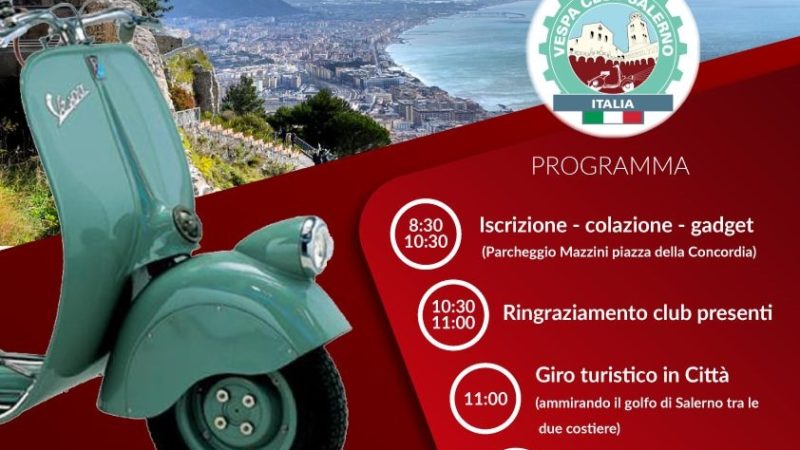 Salerno: presentazione Raduno Nazionale Vespisti