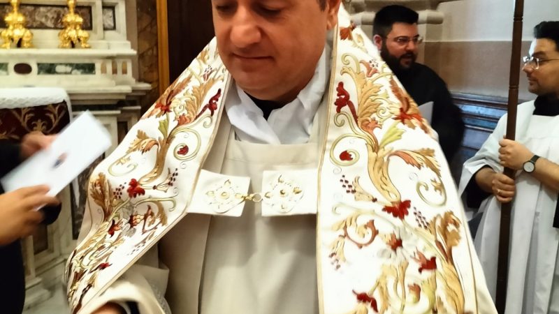 Salerno: Padre Francesco Carmelita nuovo padre provinciale dell’ordine dei Minimi O .M.