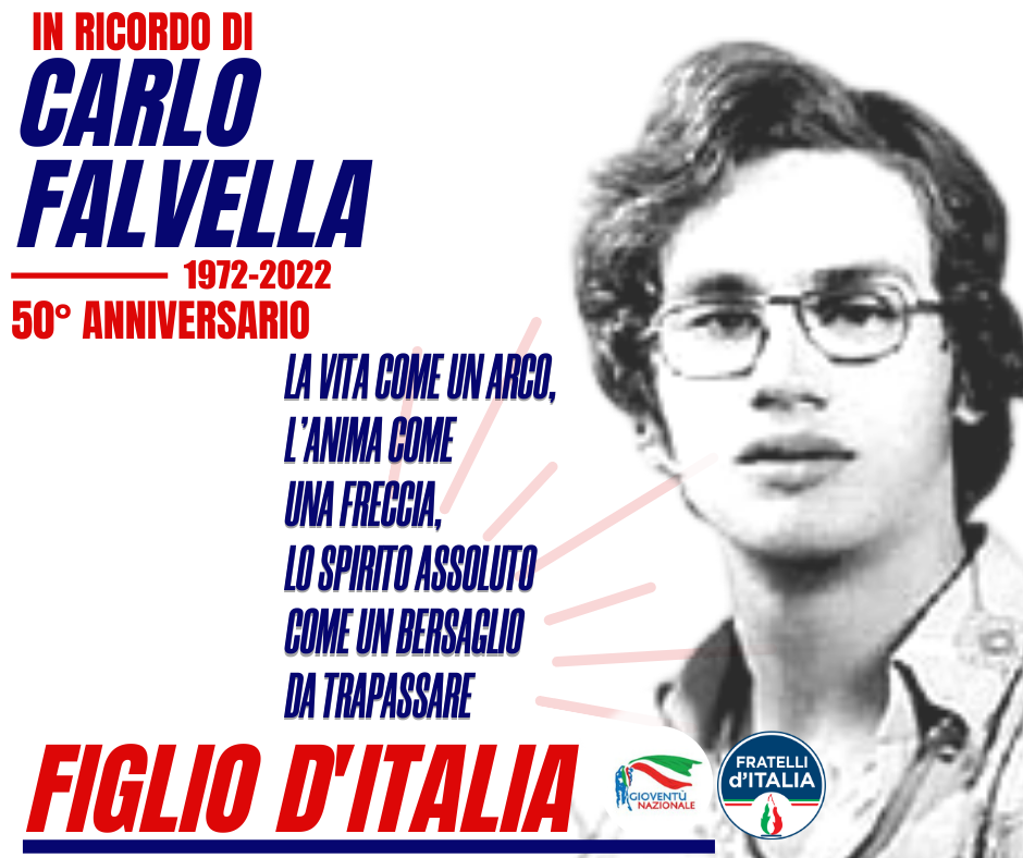 Salerno: Gioventù Nazionale- FdI ricordano Carlo Falvella