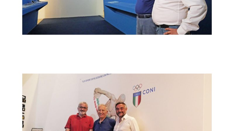San Rufo: Coni, “Museo dello Sport e delle Universiadi” verso inaugurazione, visita Presidente regionale Roncelli