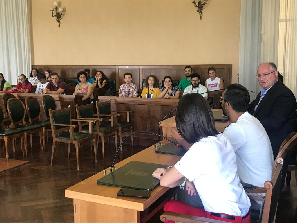 Salerno: Palazzo Sant’Agostino, Presidente Strianese incontra delegazione di Azione Cattolica