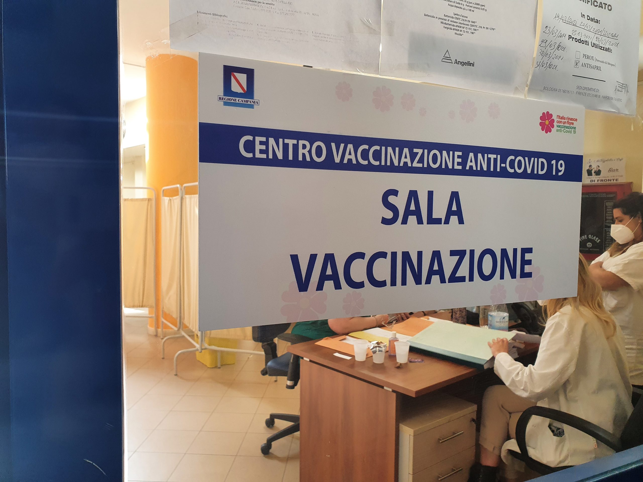 San Giorgio a Cremano: Centro Vaccinale aperto ad Agosto 