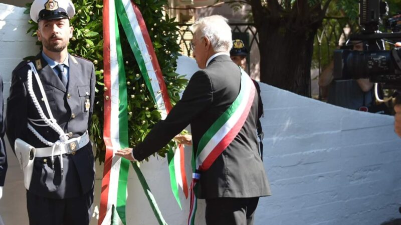 Salerno: commemorato 40° attentato Brigate Rosse, Sindaco Napoli “Solidarietà a famiglie vittime, testimonianza d’uscire da anni bui”