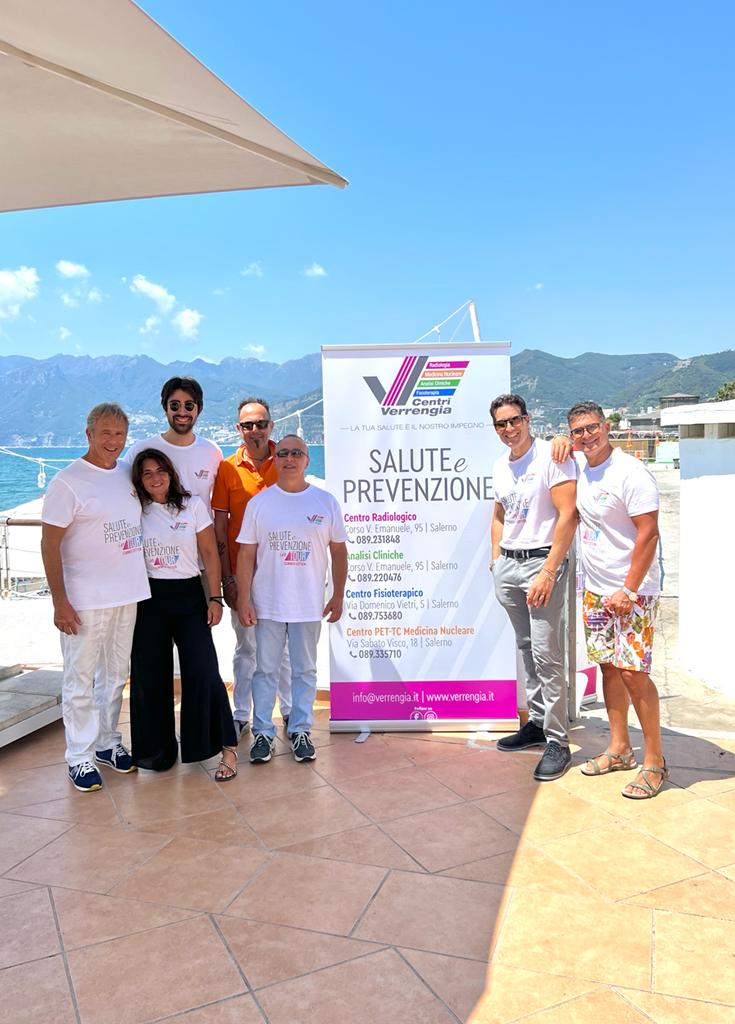 Salerno: Centri Verrengia “Salute e Prevenzione in Tour Summer Edition”, ultima tappa prima della sosta al Lido Sea Garden 
