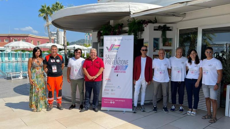 Salerno: Centri Verrengia, Salute e Prevenzione in Tour Summer Edition”, consigli ad oltre 1000 persone 
