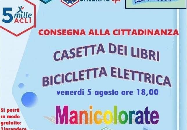 Salerno: Book Crossing e Bike sharing, progetto ACLI in 10 Comuni  