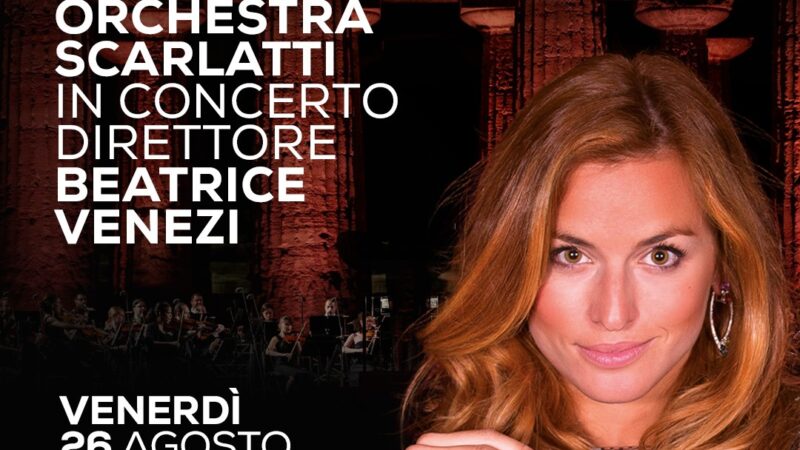 Paestum: al parco Archeologico, Nuova Orchestra Scarlatti diretta da Beatrice Venezi