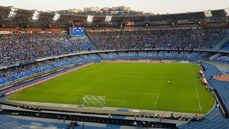 Regione Campania: stadio Maradona, terminati lavori