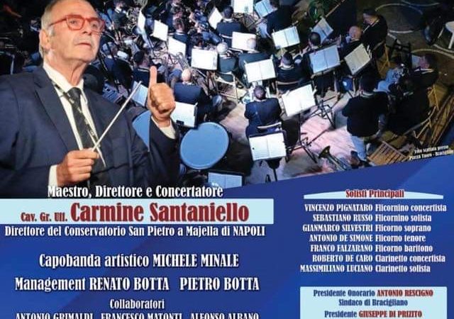 Bracigliano: Ferragosto con Gran Concerto Bandistico “F. D’Amato e F. Cardaropoli”