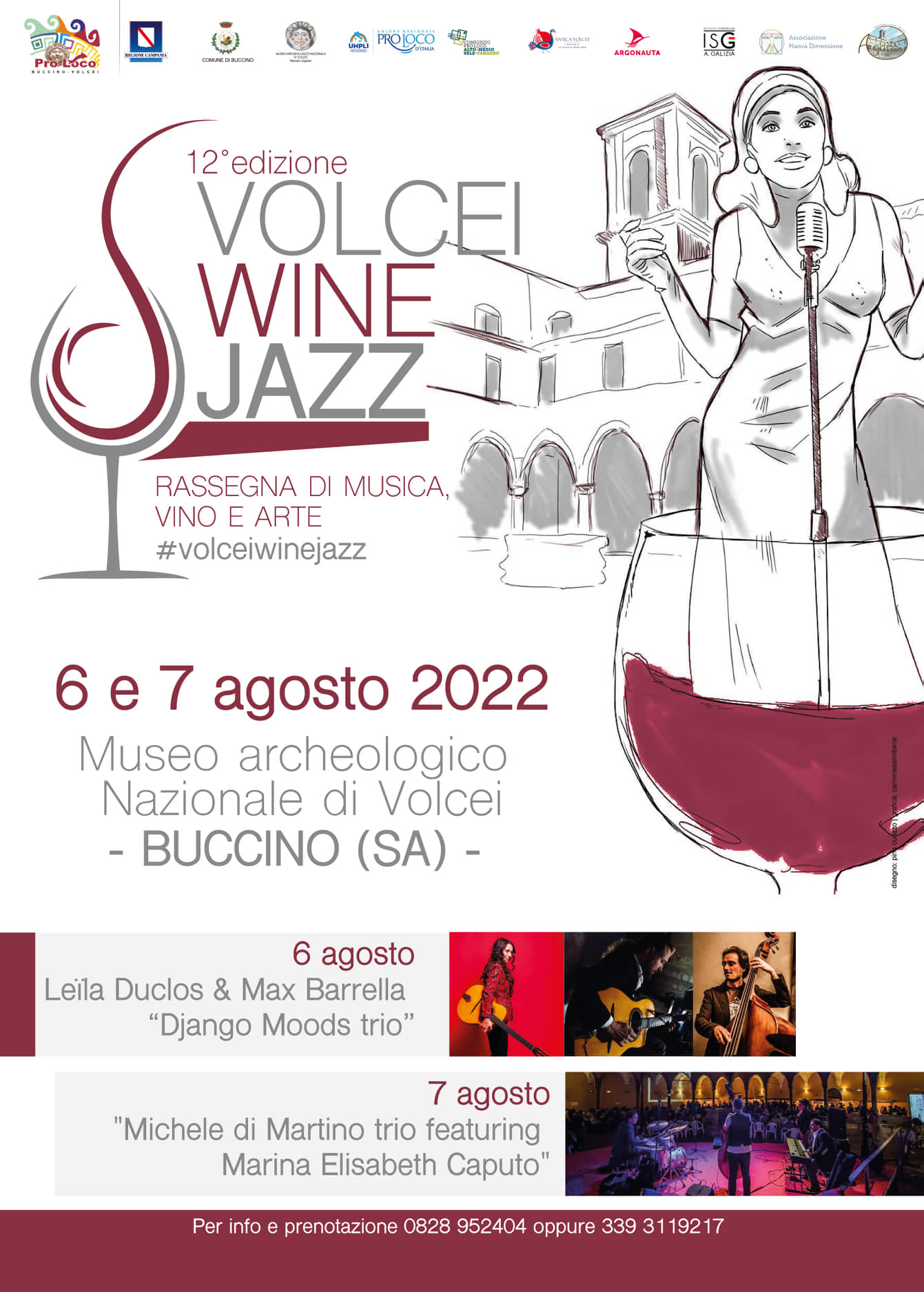 Buccino: 12^ edizione Volcei Wine Jazz