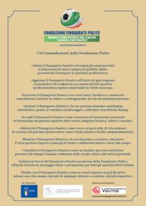 Salerno: 10 comandamenti per lo sportivo della Fondazione Polito
