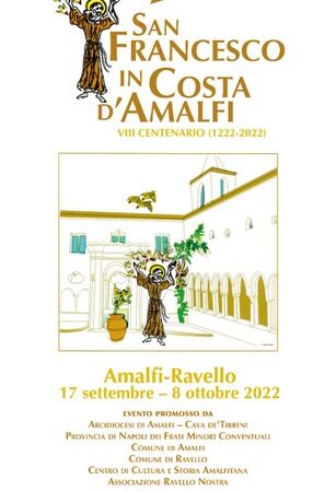 Amalfitana: celebrazioni VIII centenario San Francesco d’Assisi