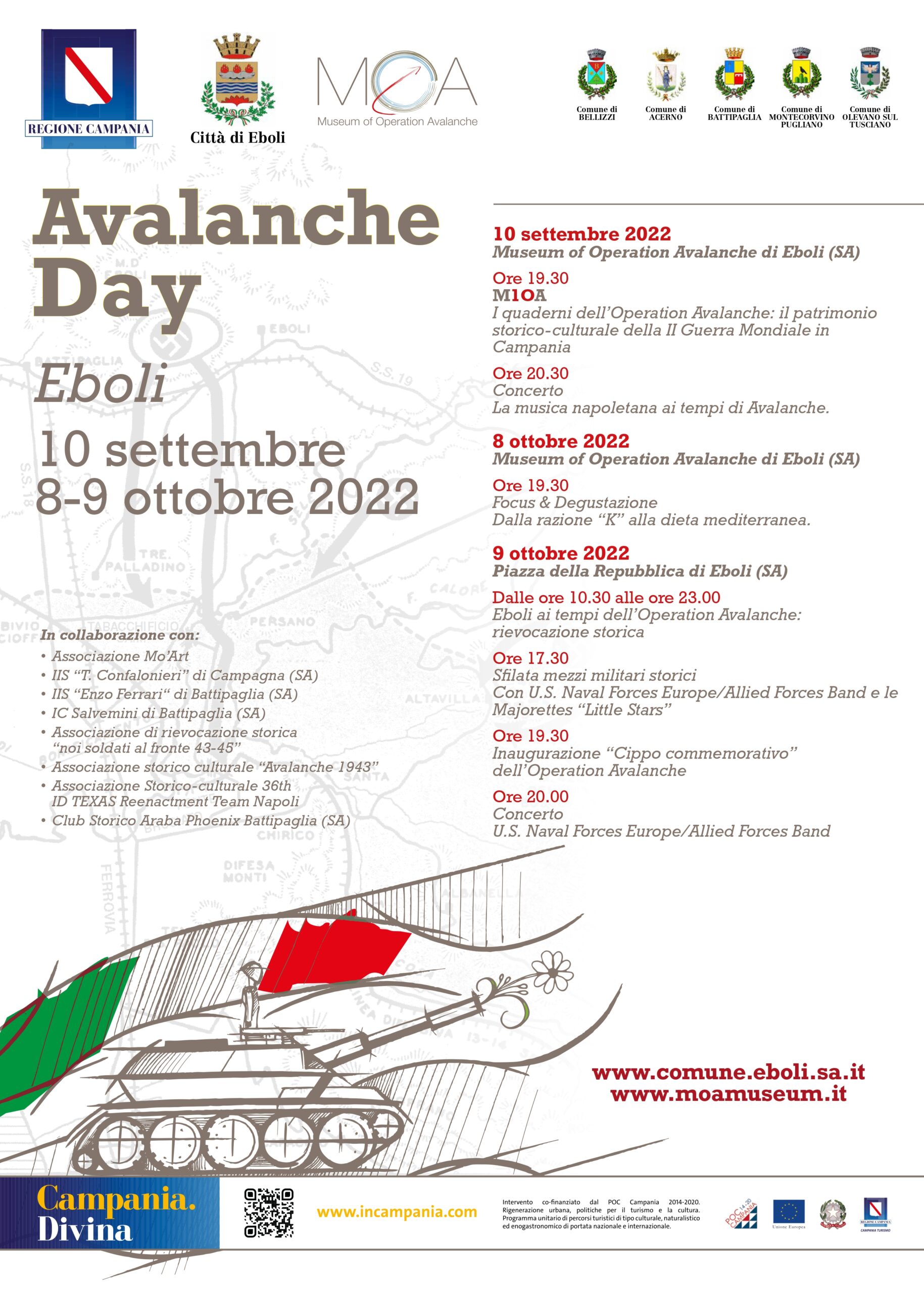 Eboli: in Piazza della Repubblica “Avalanche day”