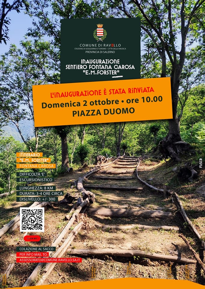 Ravello: Amministrazione comunale, realizzata mappa digitale di sentieri montani 