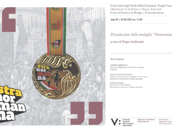 Aversa: presentazione medaglia Stranormanna 2022 ad Università degli Studi della Campania