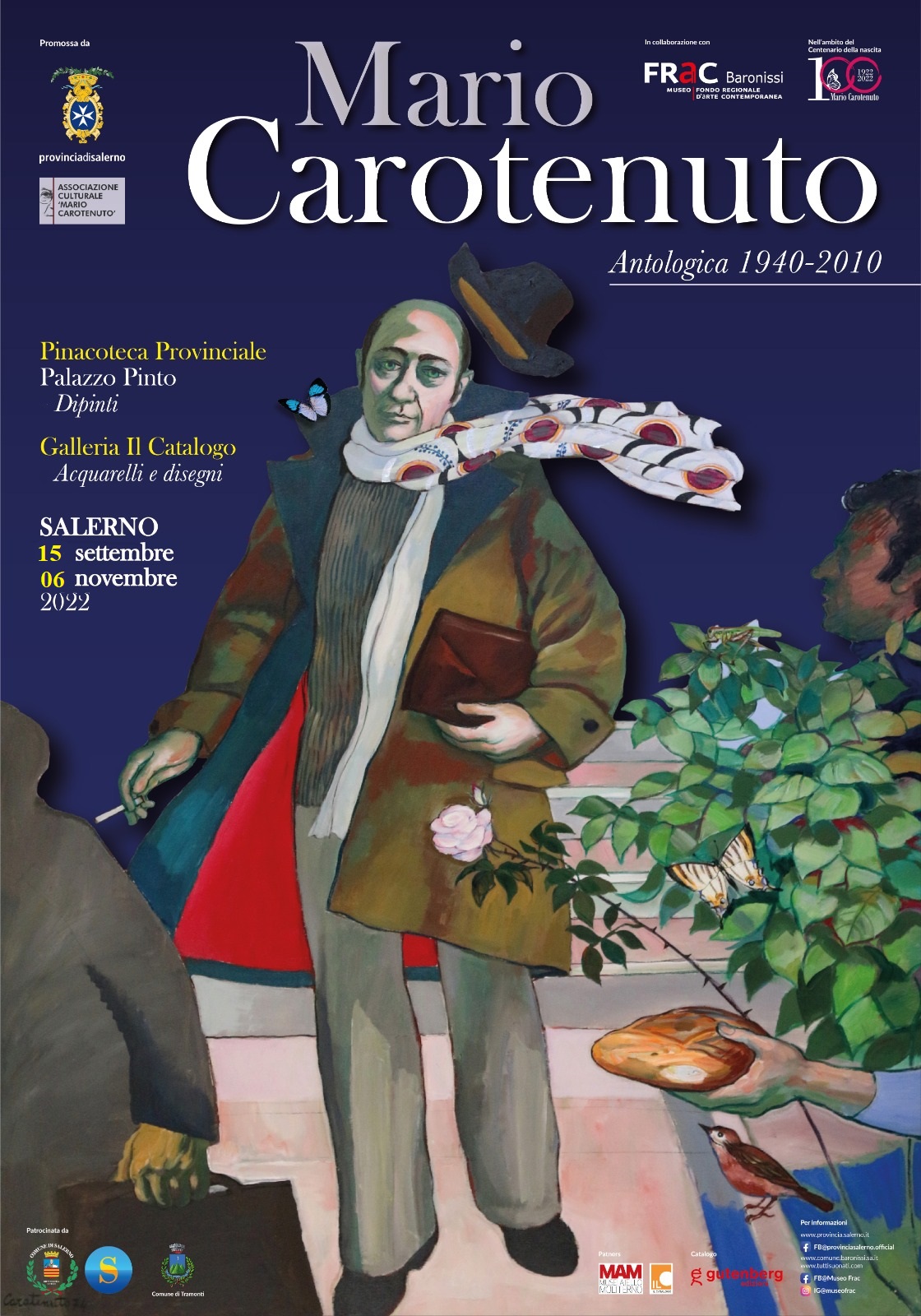 Salerno: mostra Mario Carotenuto in Pinacoteca per centenario nascita