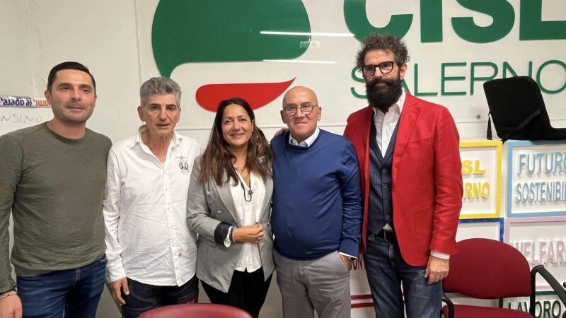 Salerno: Cisl, Rosario Giuliano nuovo segretario generale bancari ed assicurativi