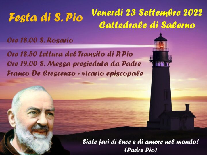 Salerno: Festa di San Pio in Cattedrale con i Gruppi di Preghiera dell’Arcidiocesi