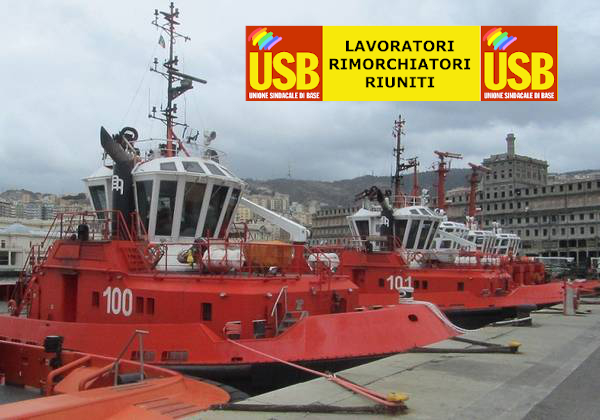 Salerno: USB, sciopero di 12 ore lavoratori Rimorchiatori Riuniti
