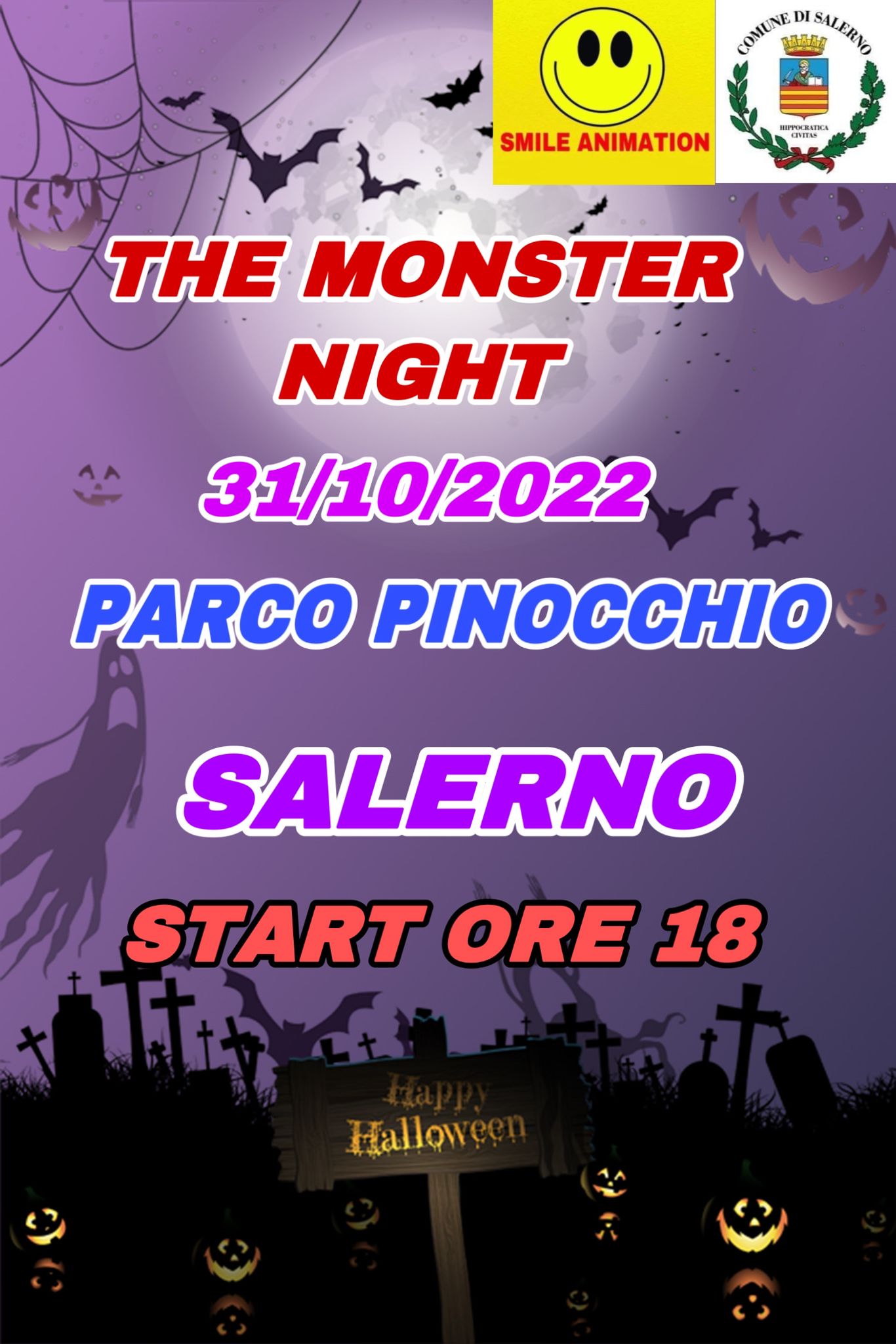 Salerno: a Parco Pinocchio evento per Halloween
