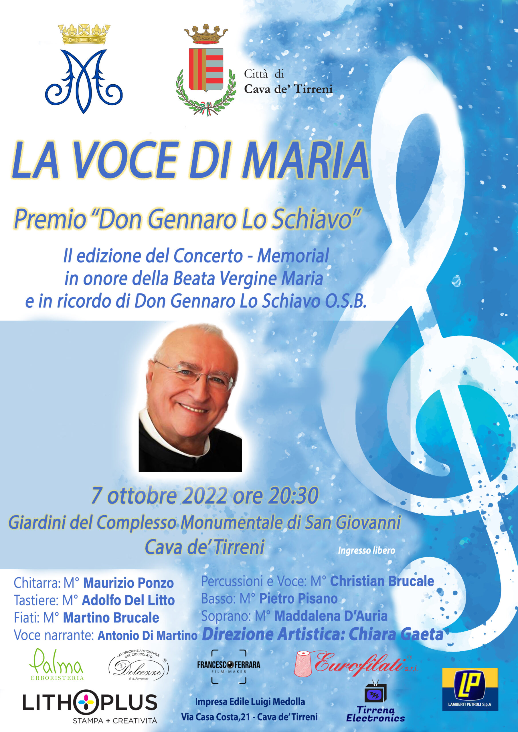 Cava de’ Tirreni: La Voce di Maria – Premio “Don Gennaro Lo Schiavo”