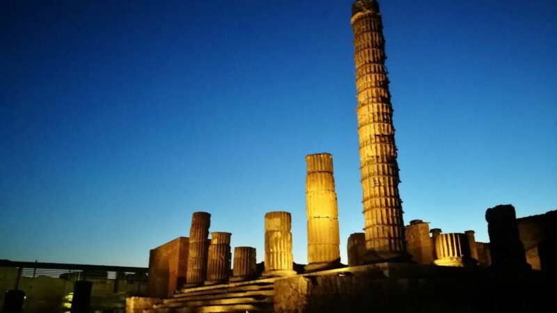 Pompei: passeggiate notturne al Parco Archeologico