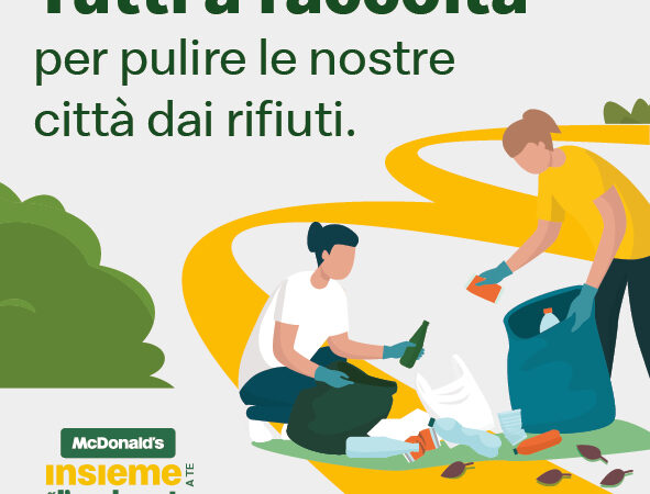 Salerno: McDonald’s “Le giornate insieme a te per l’ambiente”, conferenza stampa