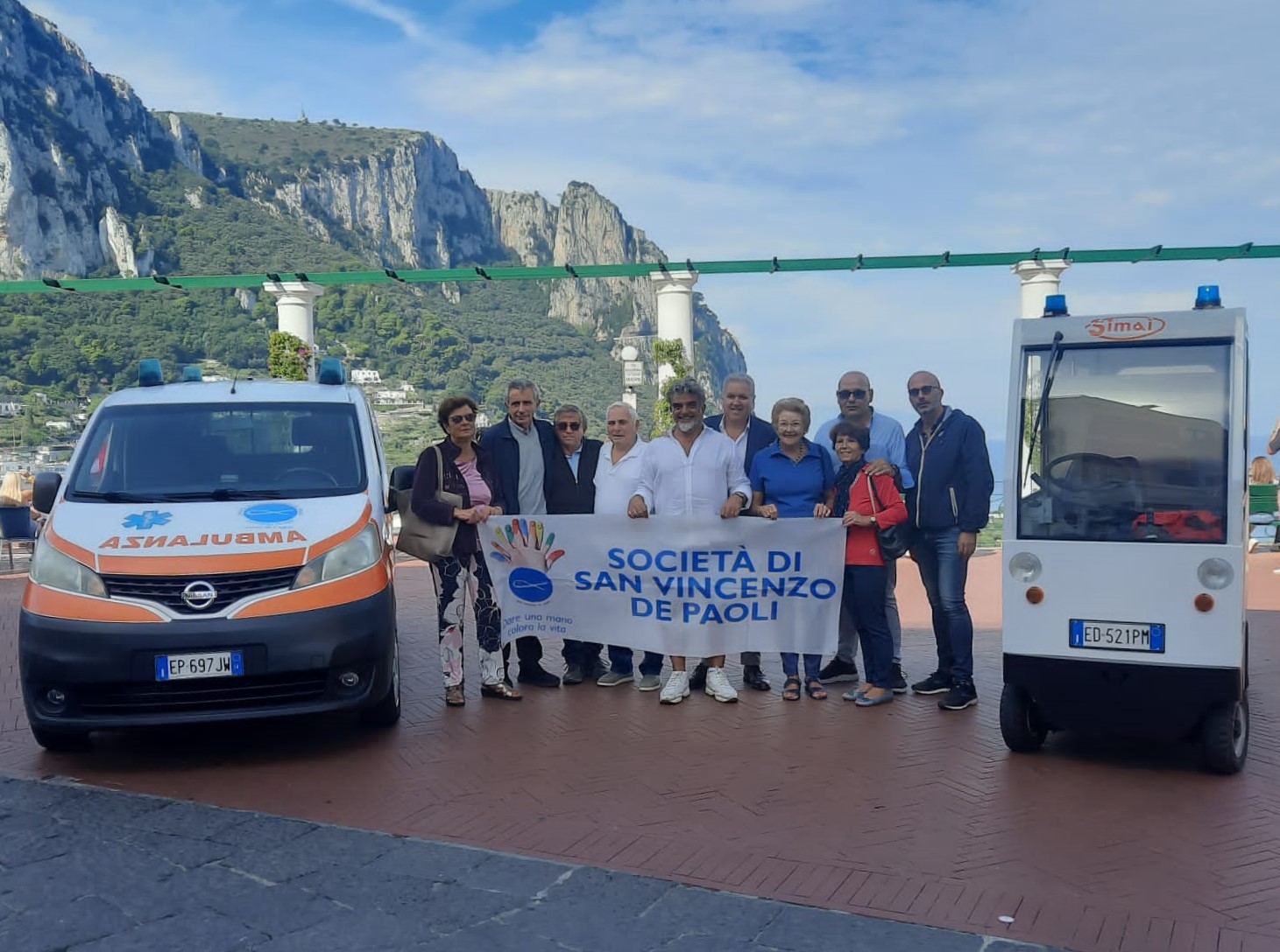 Capri: Società San Vincenzo De Paoli, 40° anniversario trasporto ammalati
