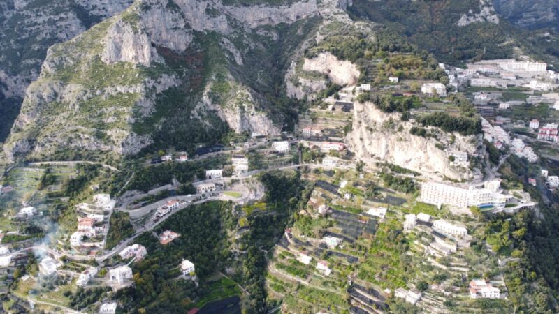 Amalfi: 5,2 milioni€ per messa in sicurezza strada per Pogerola e costone Gaudio