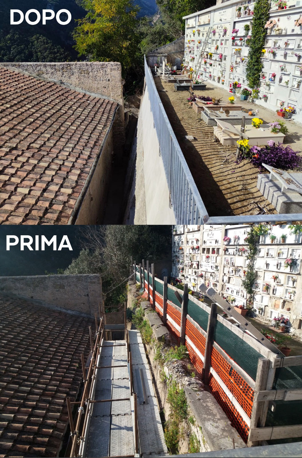 Amalfi: nuovi interventi di riqualificazione nel Cimitero Monumentale