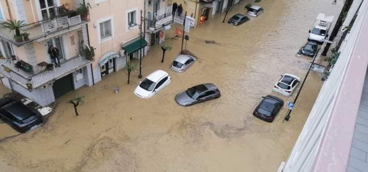 Cilento: bombe d’acqua, Legambiente “Clima da paura”