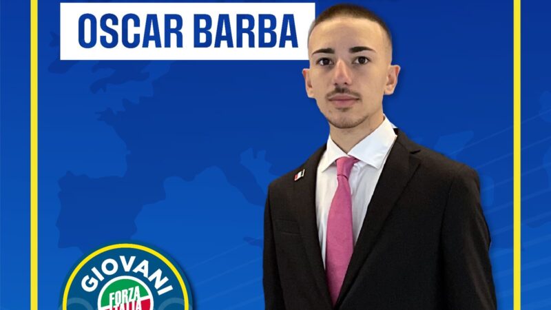 Cava de’ Tirreni: FI Giovani, Oscar Barba coordinatore cittadino