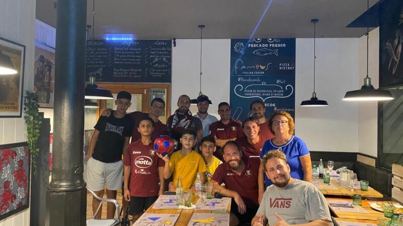 Salerno: nascita gruppo Salernitana Club Barcellona