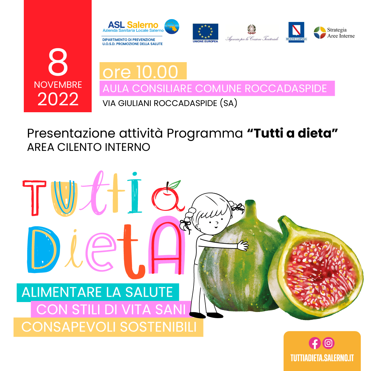 Salerno: Asl, al via Progetto “Tutti a dieta”