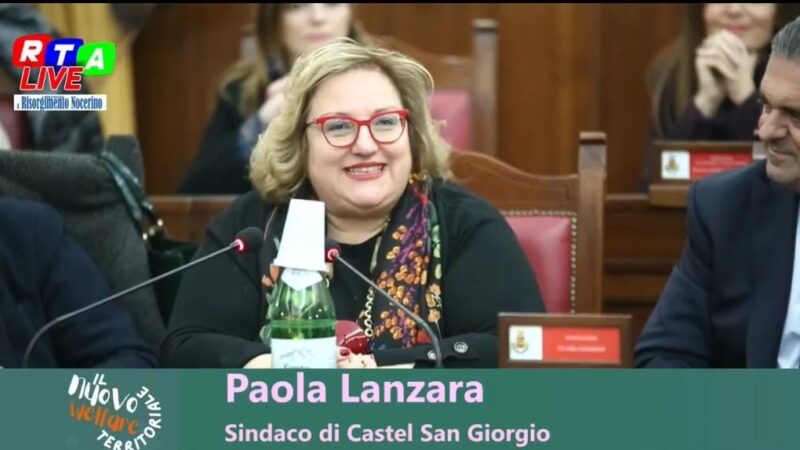 Castel San Giorgio: Sindaco Lanzara a convention su nuovo welfare territoriale