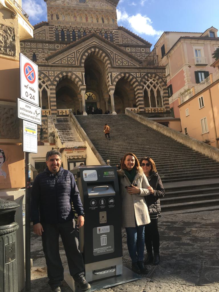 Amalfi: in arrivo fondi per programma Mangiaplastica e “cestino intelligente”
