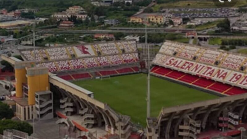 Salerno: lavori Stadio Arechi, 1.300.000€ di finanziamento regionale