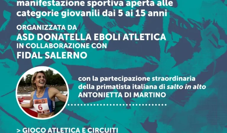 Eboli: a Dirceu campionessa nazionale Antonietta Di Martino