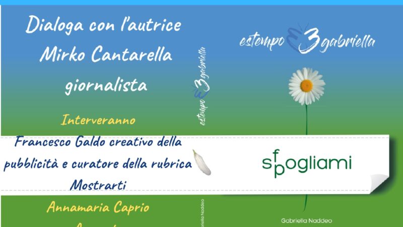 Salerno: presentazione libro di Gabriella Naddeo “Estempo3Gabriella -Sfogliami –Spogliami