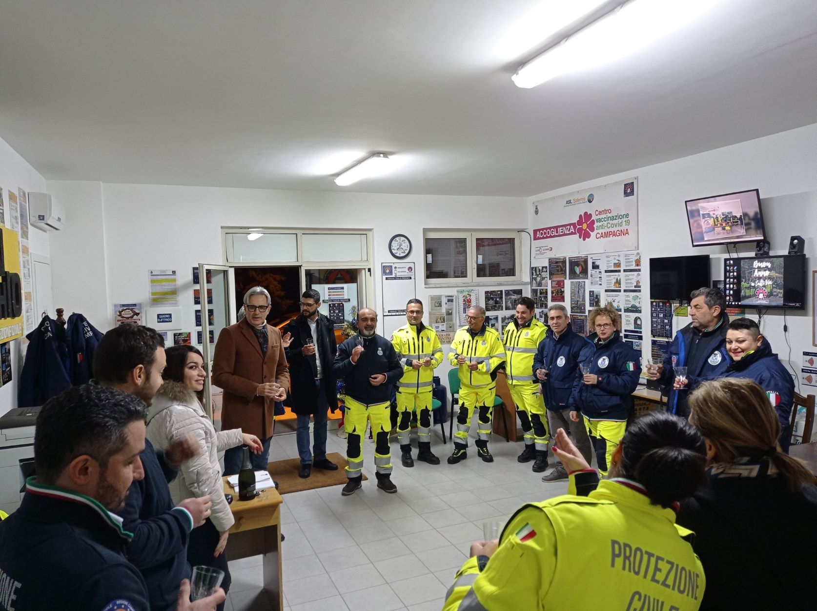 Campagna: Amministrazione Comunale incontra Protezione Civile, Bilancio fine anno