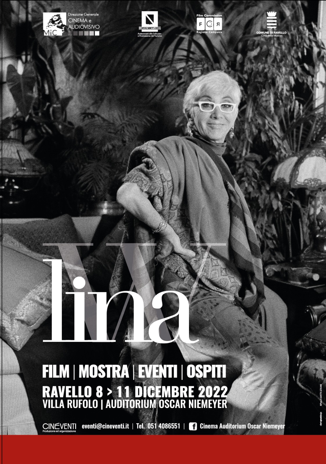 Ravello: all’Auditorium Oscar Niemeyer serata di gala  Lina’s Rhapsody