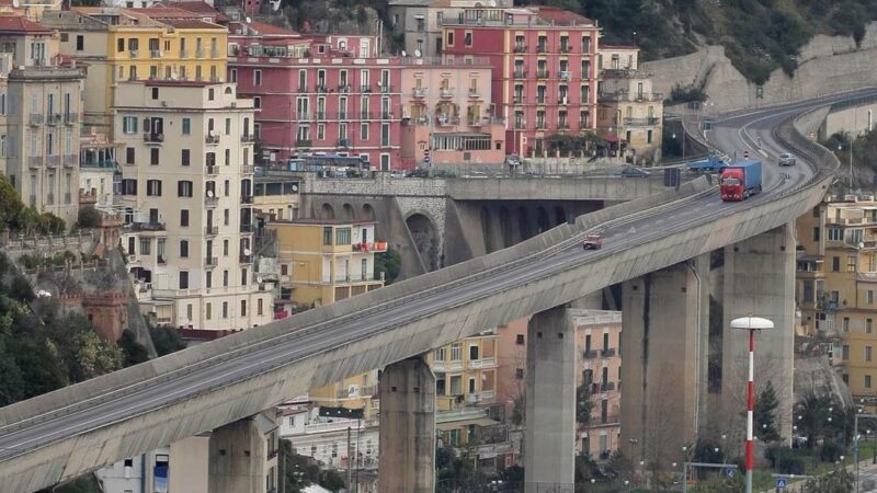 Salerno: viadotto Gatto, sostituzione 4 Giunti stradali