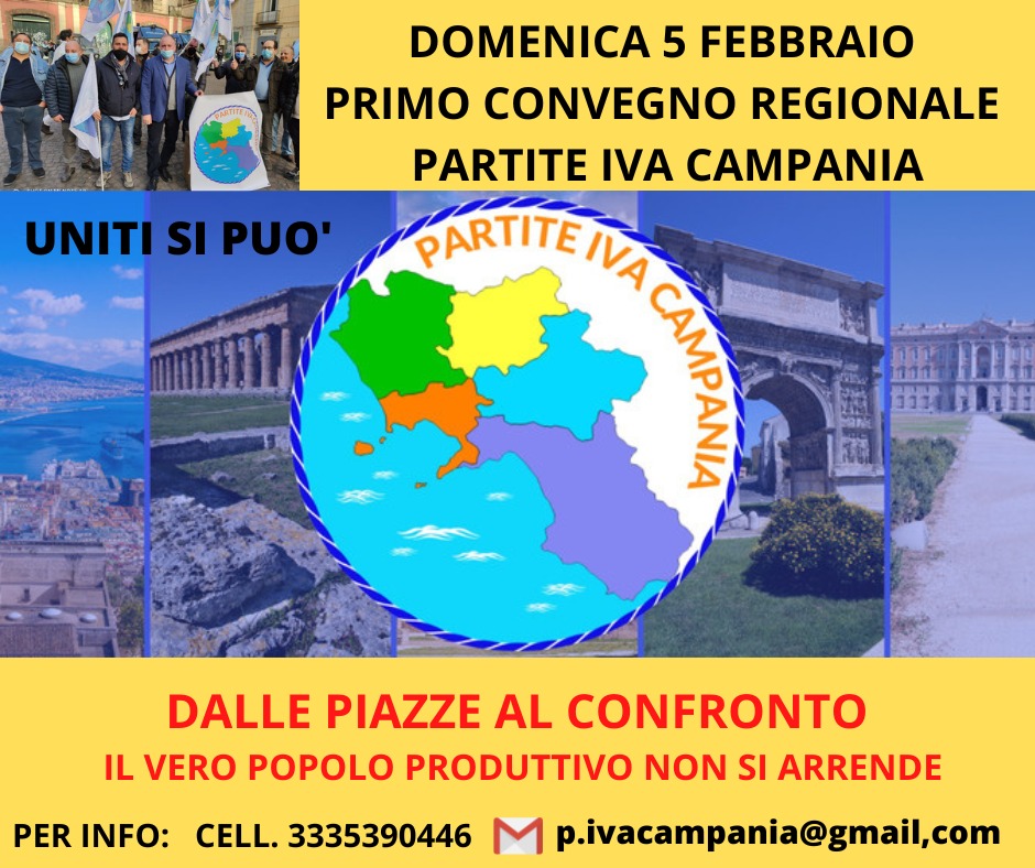 Terzigno: Convegno nazionale di Partite Iva Campania