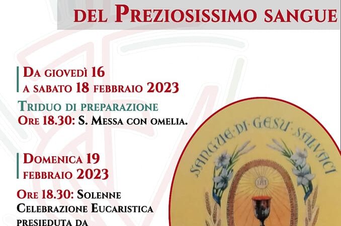 Salerno: 150° Anniversario Fondazione Congregazione Figlie della Carità del Preziosissimo Sangue
