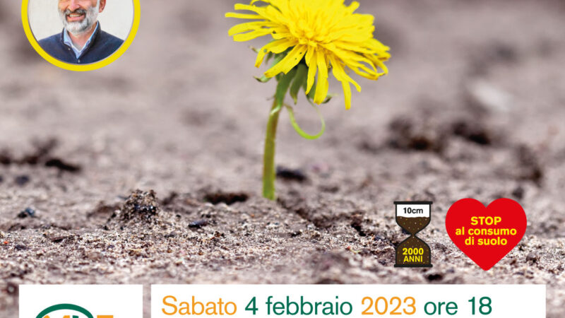 Salerno: Movimento Decrescita Felice, “L’intelligenza del suolo” incontro pubblico con Paolo Pileri 