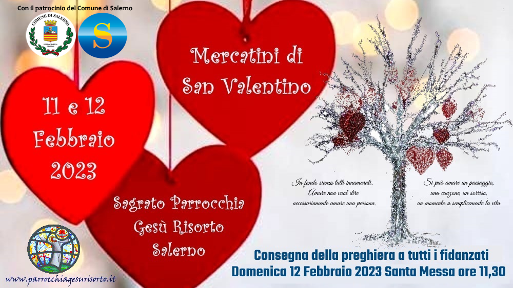 Salerno: Parrocchia Gesù Risorto, I ediz.“Mercatini di San Valentino”