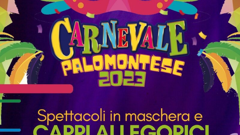 Palomonte: al via Carnevale con sfilate e carri allegorici