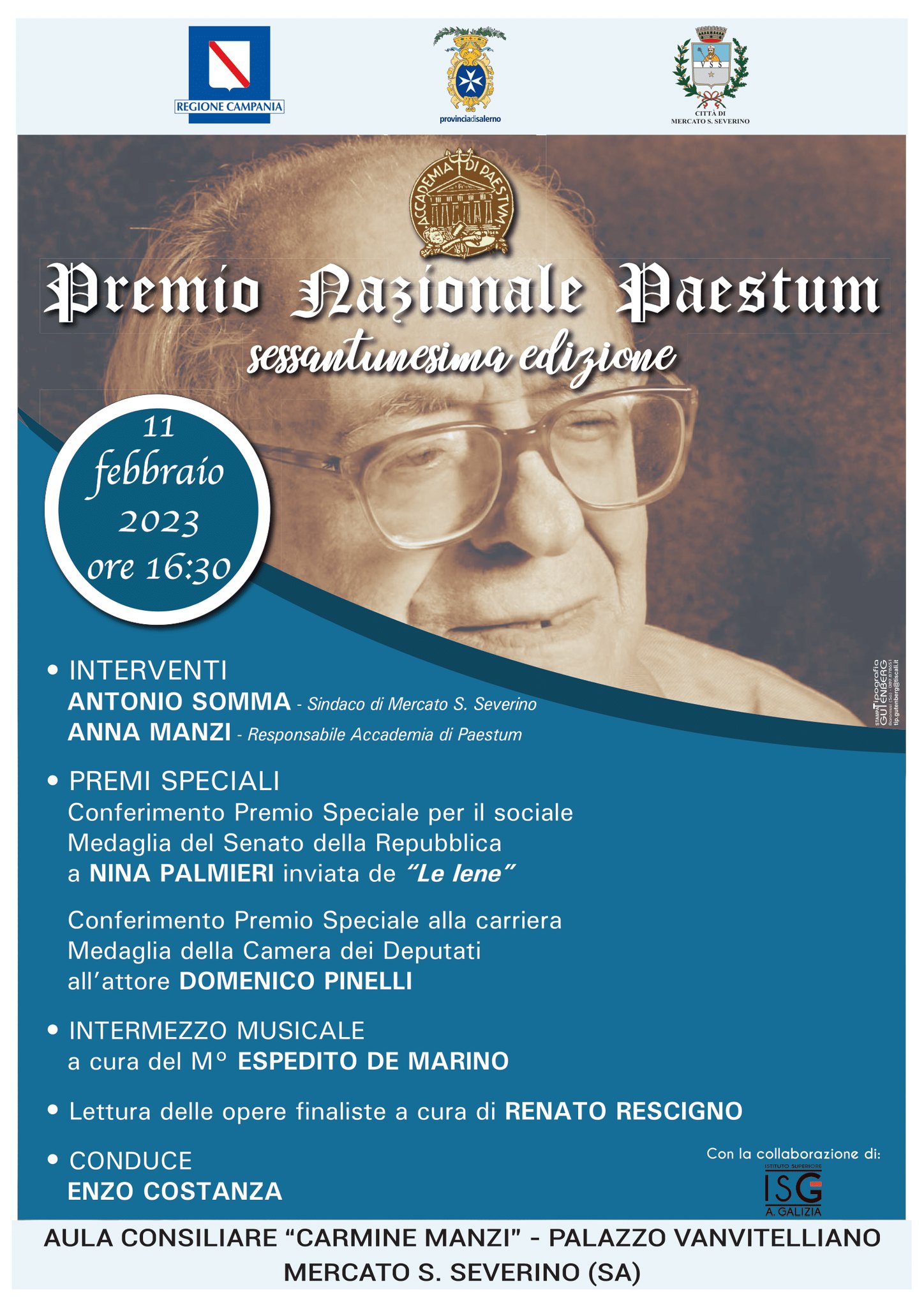 Mercato San Severino: 61^ ediz. Premio Paestum