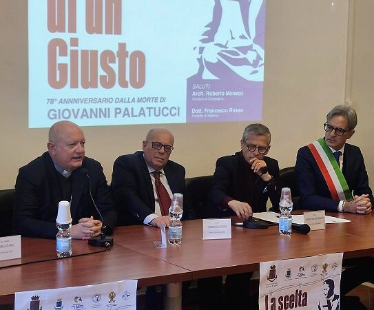 Campagna: ricordato Giovanni Palatucci, martire Polizia di Stato, giusto tra Nazioni